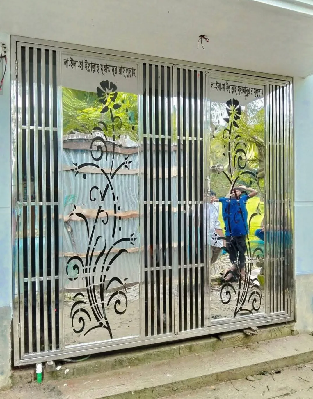 Doors steel shed fabrication project