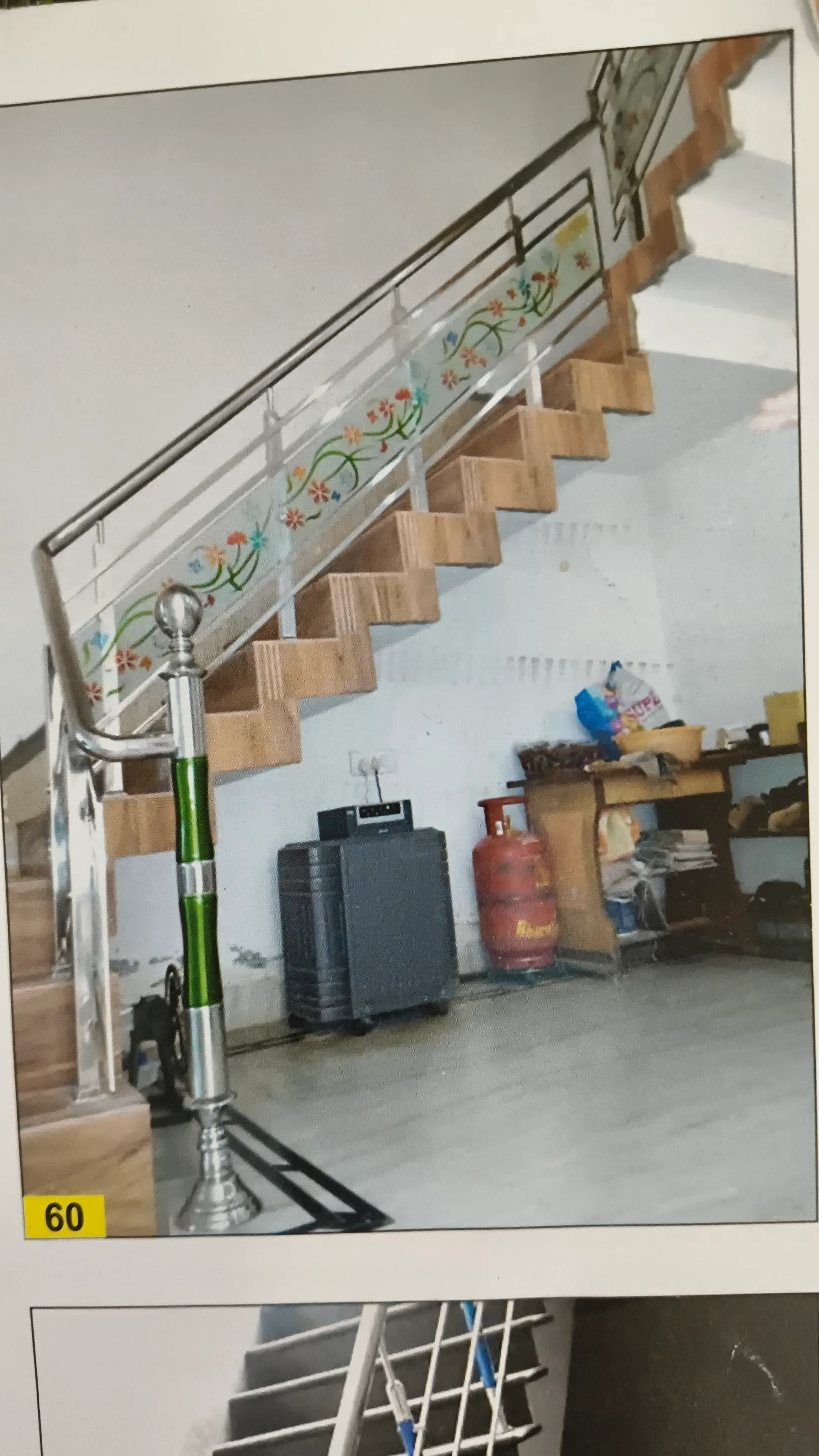 Stairs steel shed construction