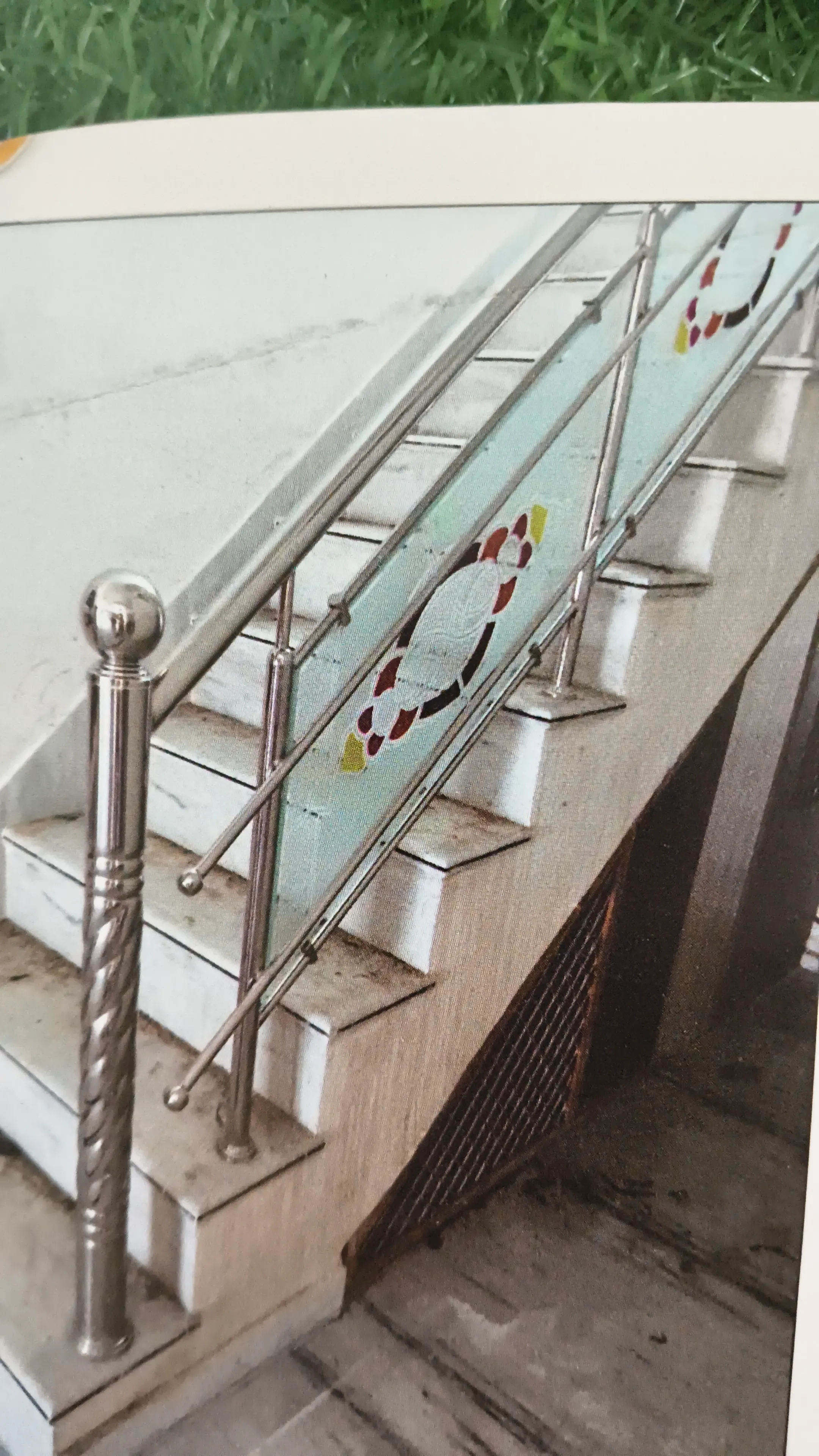 Stairs steel shed construction